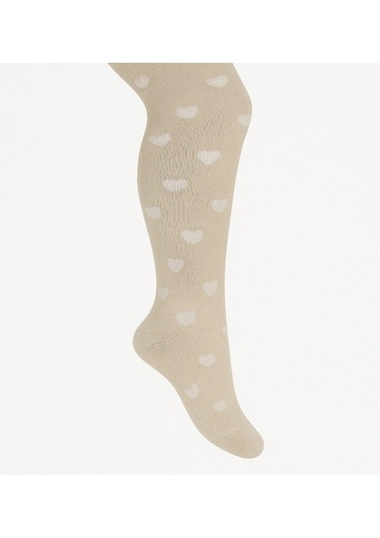 Kalp Desenli Kız Çocuk Külotlu Çorap - Iba indirimleri