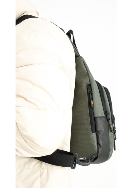 Gri Çapraz Askılı Göğüs ve Sırt Çantası, Şık ve Kullanışlı Tasarım fiyatları