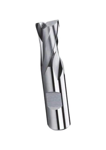 19 mm 2 Ağız Kısa Delik Freze DIN327 Hssco8