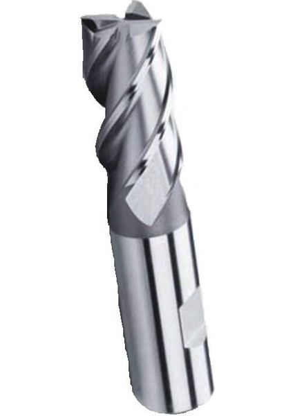 17 mm 4 Ağız Kısa Parmak Freze DIN844N Hssco8