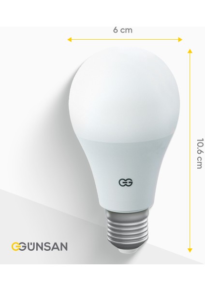 Akıllı Wifi LED Ampul Beyaz Işık Tuya ve Smart Life Uygulama Destekli (9W 2700K-6500K Ayarlanabilir) fiyatları