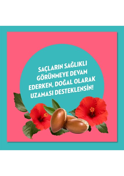 Doğanın Enerjisi Argan Yağı & Hibisküs Özü Şampuan 400ML indirimleri