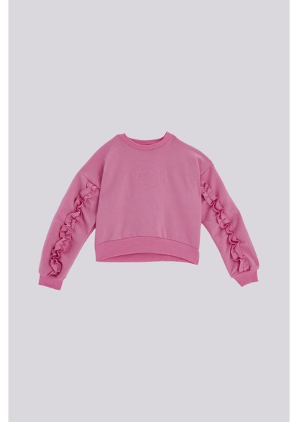 Bg Store Kız Çocuk Pembe Sweatshirt indirimleri