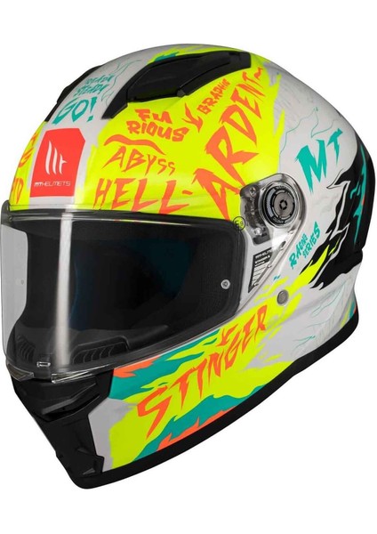 Stinger 2 Ardent A3 Gloss Kapalı Kask