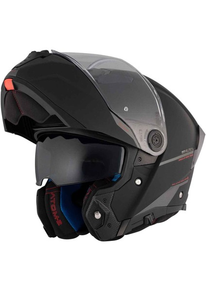 Atom 2 Sv Solid A1 Mat Çene Açılır Kask