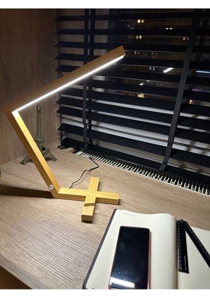 Kahverengi Masa Üstü Şık Aydınlatma, Zarif ve Modern Tasarım fiyatları