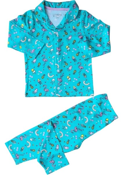 Önden Düğmeli %95 Bambu Pijama Takımı (2-6 Yaş) fiyatları