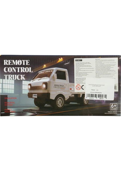 Şarjlı Kumandalı Duman Atan Kamyonet Mavi modelleri