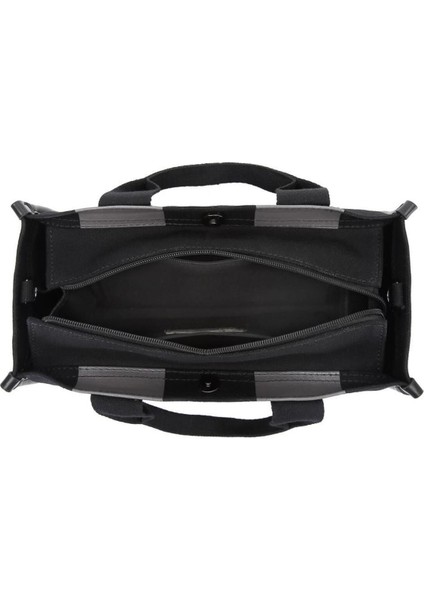 Şık ve Hafif Kanvas Kadın Omuz Çantası, Siyah Renk Seçeneğiyle Tarzınızı Tamamlar