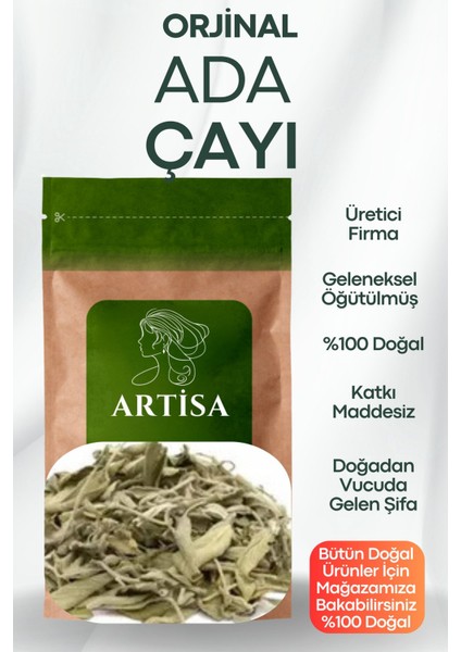 Doğal Adaçayı 100 gr ( Taze Öğütülmüş, Katkısız, Ekonomik )