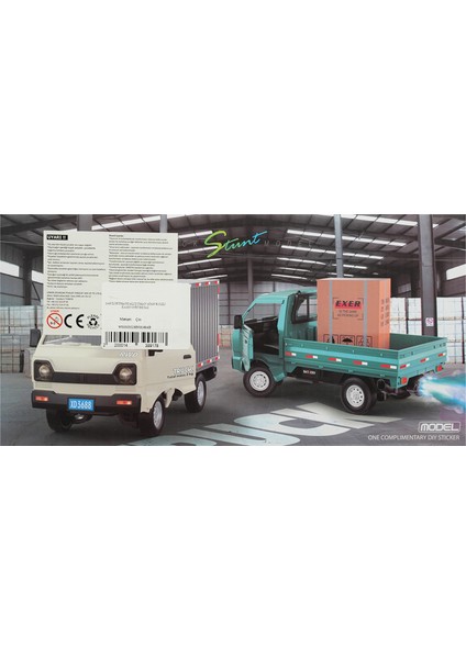 Şarjlı Kumandalı Duman Atan Kamyonet Beyaz fırsatları