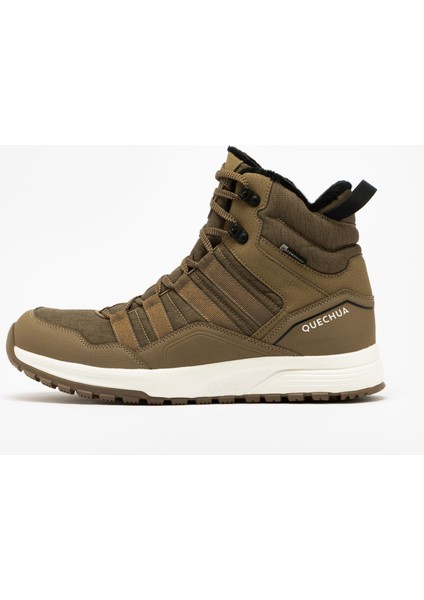 Quechua Erkek Outdoor Kar Botu - Kahverengi - NH500 Mid
