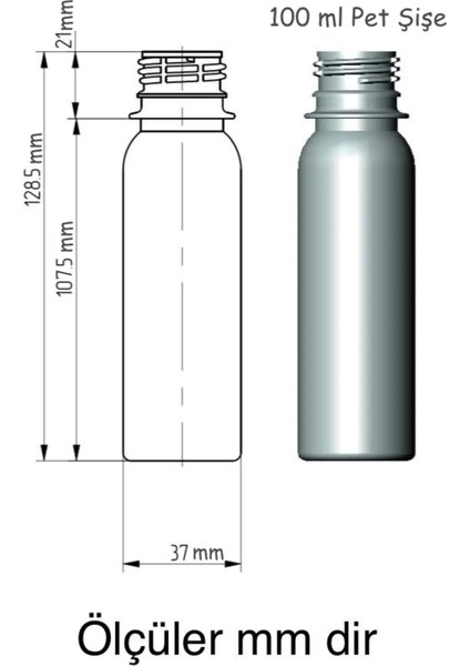 16 Adet 100 Ml- Boş Pet Şişe Detox,meyve Suyu,spor,shot,milkshake,zemzem,smoothie(Gold K. Kapak) fiyatları