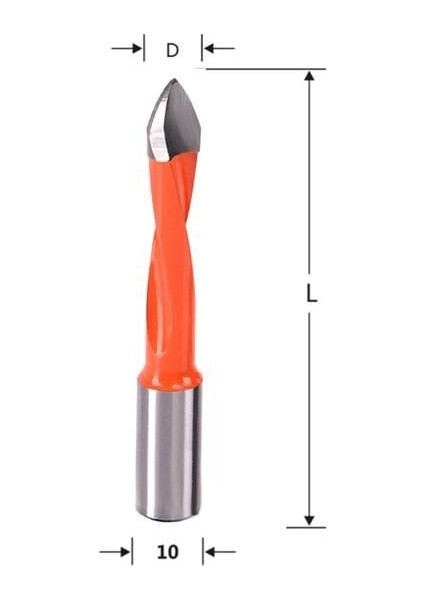 5 mm Sağ Ahşap İşleme Cnc Makine Sivri Delici Uç fiyatları