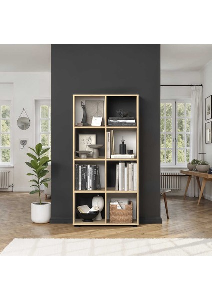 Cubic Kitaplık Florida Meşe 70X140,5X30 cm fiyatları