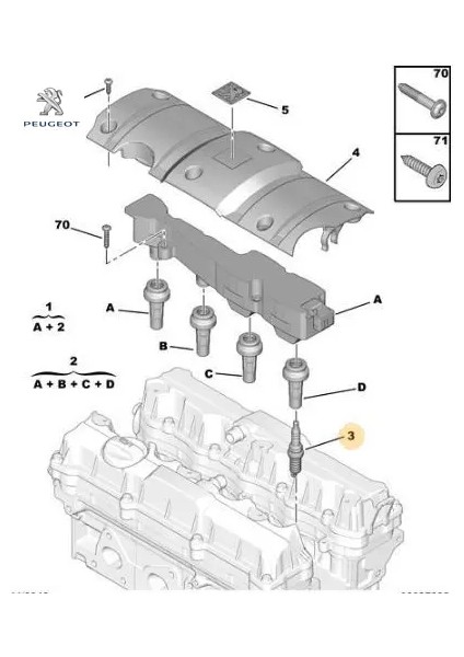 Ateşleme Bujisi 206-207-307-407-PARTNER 1.6/2.0 16