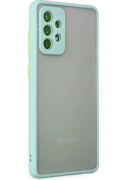Samsung Galaxy A72 Kılıf Montreal Silikon Kapak - Turkuaz fiyatları