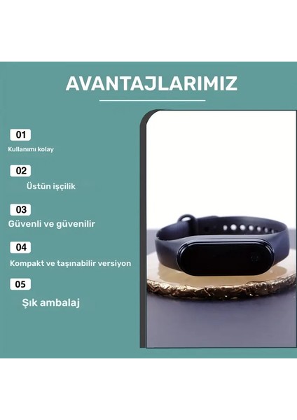 Sivrisinek Kovucu Bileklik – Unisex, Kimyasalsız, Açık Hava Yazlık Koruma, Fiziksel Teknoloji ile Etkili Savunma indirimleri