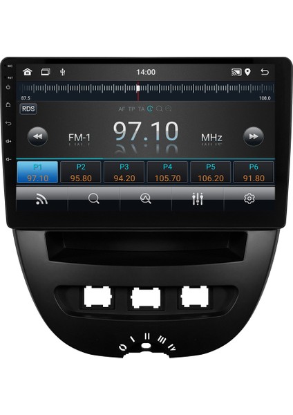 Peugeot 107 Android Multimedya Sistemi (2005-2014) CRV-4844XD fırsatları