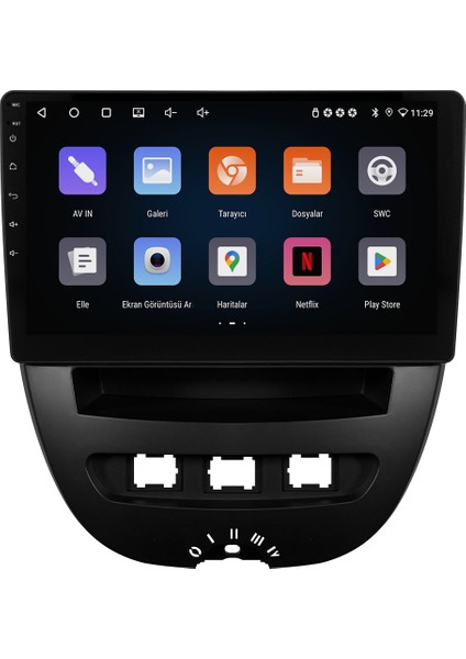 Peugeot 107 Android Multimedya Sistemi (2005-2014) CRV-4844XR fiyatları