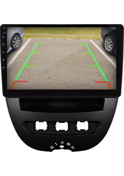 Peugeot 107 Android Multimedya Sistemi (2005-2014) CRV-4844XR modelleri
