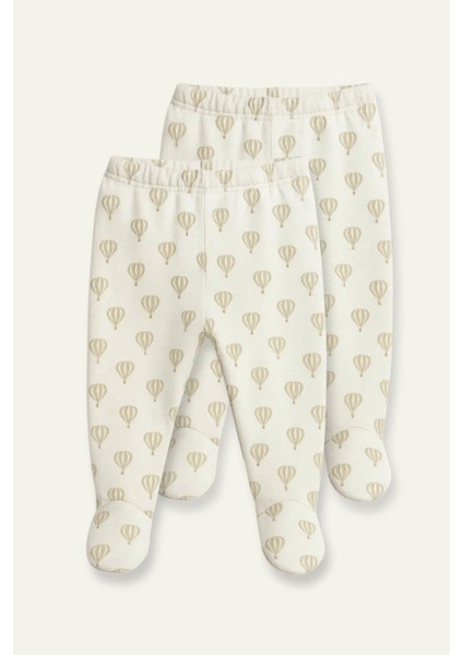 Unisex Bebek Ikili Tek Alt - Bej