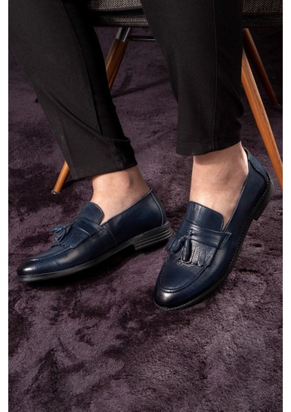 Tassel Deri Erkek Klasik Ayakkabı