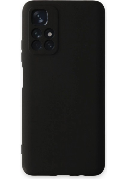 Xiaomi Redmi Note 11T Kılıf Nano Içi Kadife Silikon - Siyah
