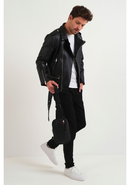 Şık ve Kullanışlı Deri Çapraz Omuz ve Göğüs Askılı Çanta, Zarif Tasarım. fiyatları