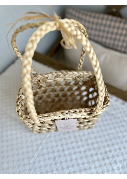 Şık Bej Hasır Çanta, Özel Tasarım Kadın Çantası indirimleri