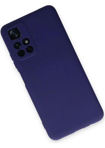 Xiaomi Redmi Note 11T Kılıf Nano Içi Kadife Silikon - Mor modelleri