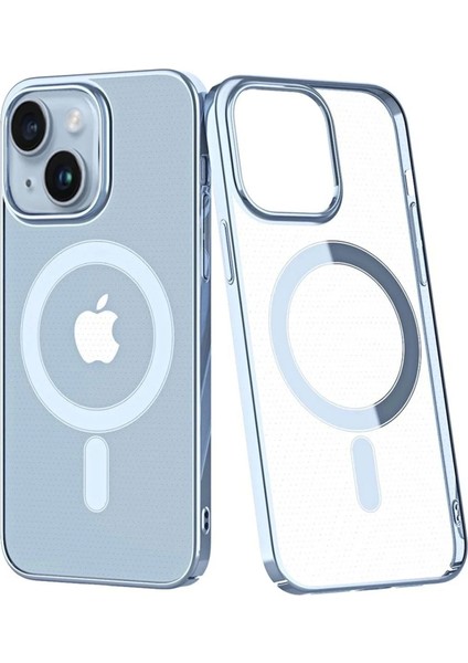 iPhone 14 Plus Kılıf Element Magneticsafe Sert Kapak - Sierra Blue
