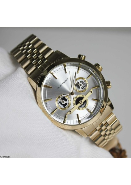 CH002365 Çelik Kordonlu Erkek Kol Saati