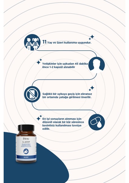 Sleep, Uyku Desteği, 5 HTP, Kediotu, Magnezyum Bisglisinat, Lavanta Ekstresi indirimleri
