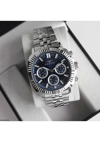 FM11627A3 Çelik Kordonlu Erkek Kol Saati modelleri