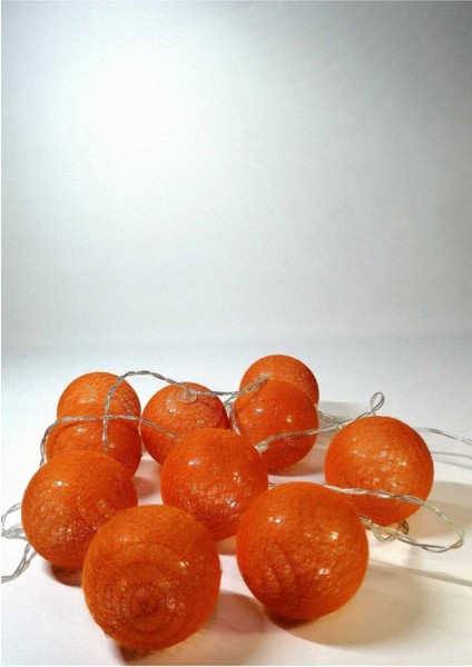 Renkli 10'lu LED Toplar, Dekoratif, 2 Metre, Parlak ve Şık Tasarım fiyatları