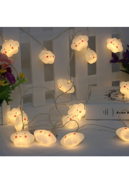 Mor Bulut Dekoratif LED Işık Zinciri - Parti ve Ev Süslemeleri fiyatları