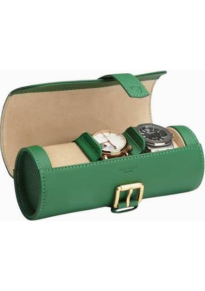 Deri Saat Rulosu, 3 Saat Kapasiteli, Kompakt ve Şık Seyahat Kutusu fiyatları