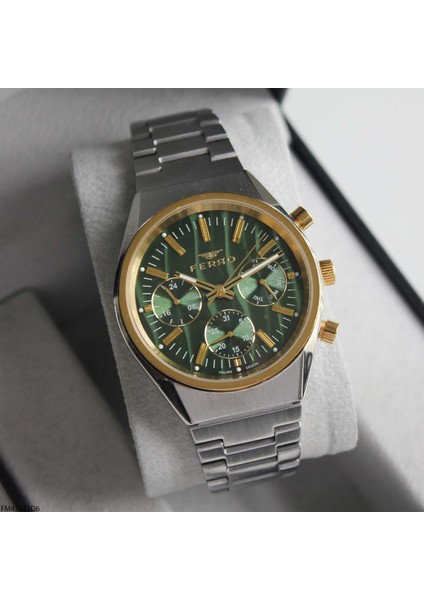 FM43011D6 Çelik Kordonlu Erkek Kol Saati