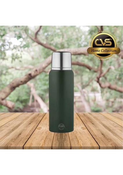 Dn 3529 Çelik 1 Litre Termos Yeşil
