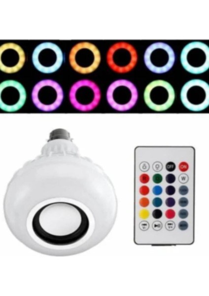 Renkli Bluetooth Hoparlör ve Akıllı Rgb LED Ampul ile Zamanı Güzelleştir