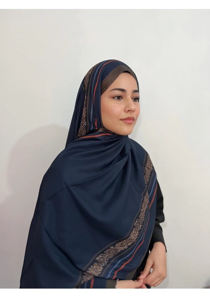 Etnik Düz Lacivert Renk Şal fiyatları