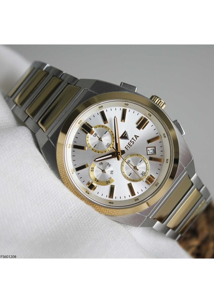 FS601208 Çelik Kordonlu Erkek Kol Saati
