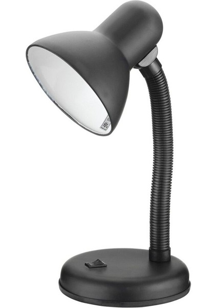 Şık Spiral Masa Lambası, Siyah, Anahtarlı, E27, Modern Tasarım