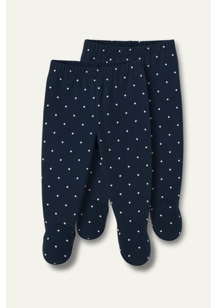 Unisex Bebek Ikili Tek Alt - Lacivert