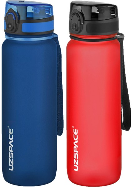 2'li Tritan Matara Seti 800 ml 14 Farklı Renk Seçeneği FiftyFifty