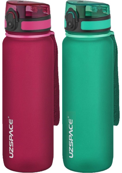 2'li Tritan Matara Seti 800 ml 14 Farklı Renk Seçeneği Fiftyfifty