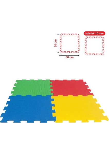 Bfs Nessiworld 05-343 50X50 10MM Eva Dış Zemin Karosu