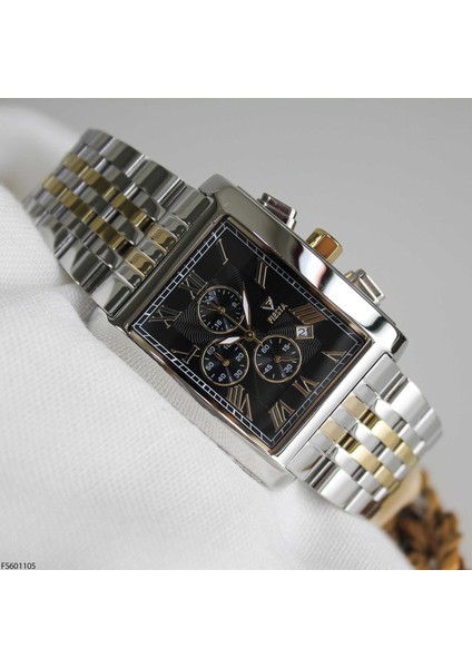 FS601105 Çelik Kordonlu Erkek Kol Saati
