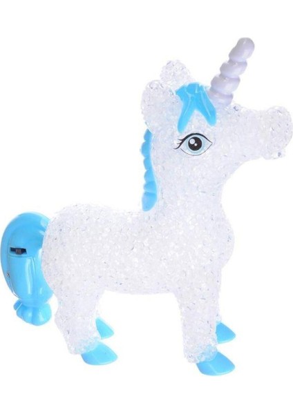 Renk Değiştiren Unicorn Gece Lambası, Çok Renkli, Sevimli ve Işıltılı Tasarım